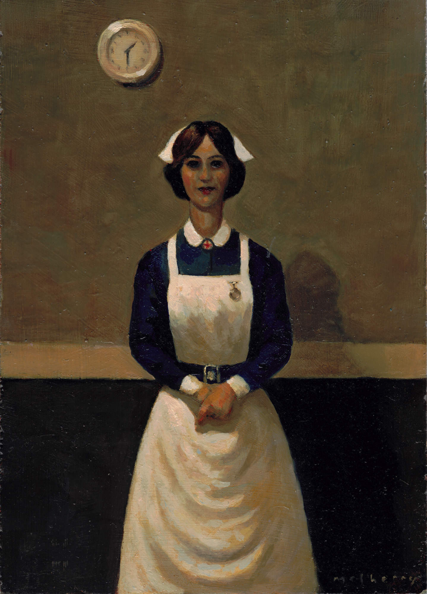 Half Past One. Original Nurse Icon