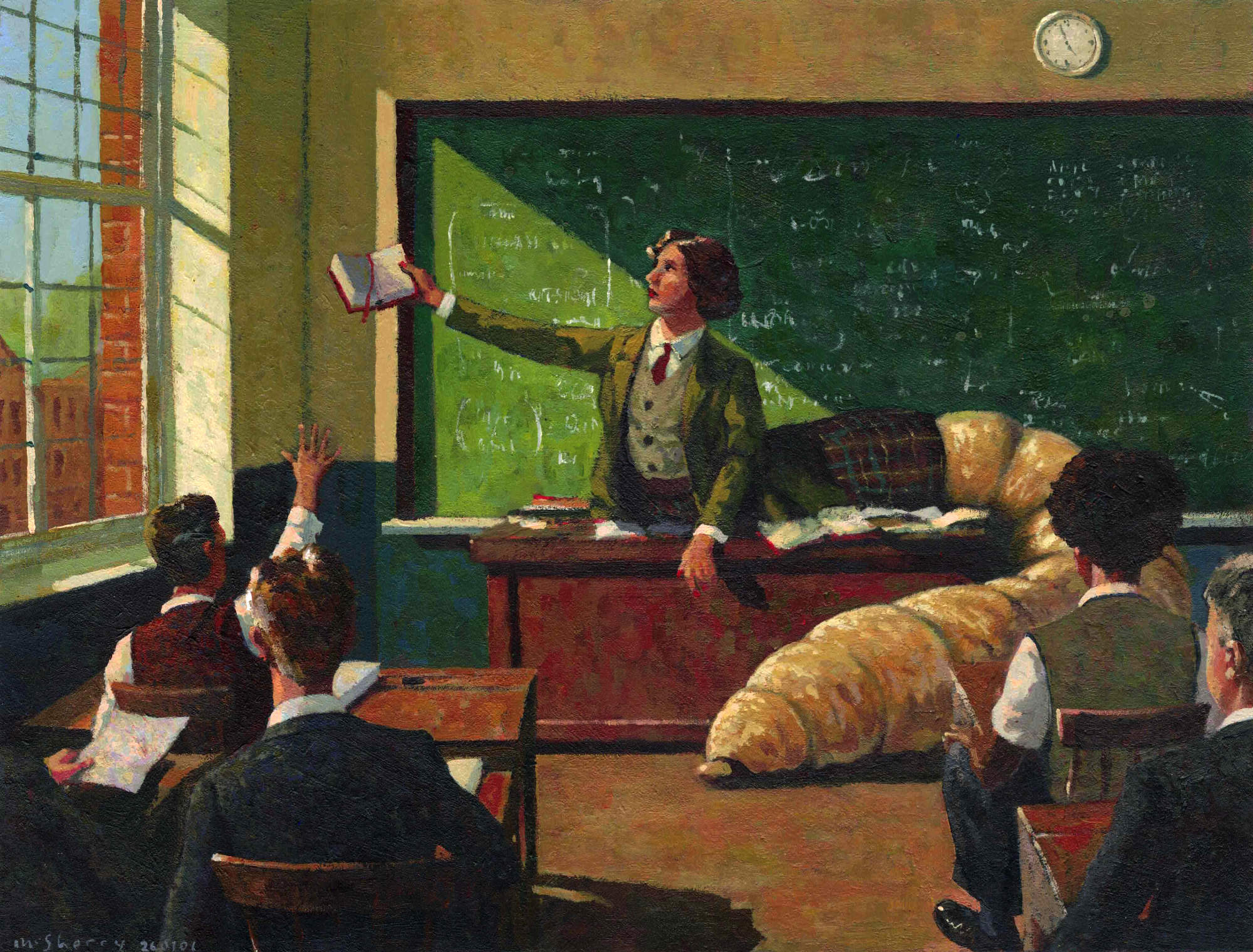 260101 Calliphora vomitoria painting by artist kevin mcsherry