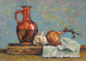 260707 Still Life with Red Bottle
