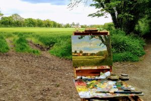an grianan weekend en plein air landscape painting retreat in county louth