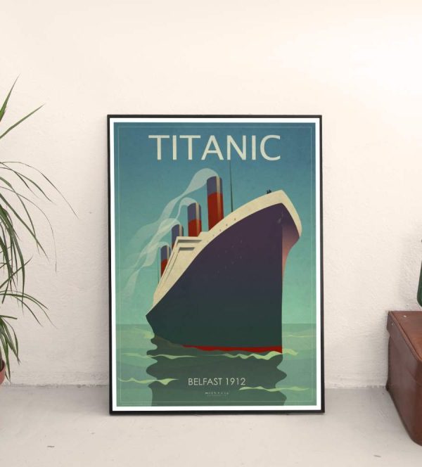 SC180220 Titanic Artwork Poster Print Open Edition poster Prints. Printed to order on a heavy photographic archival stock. Available in four sizes