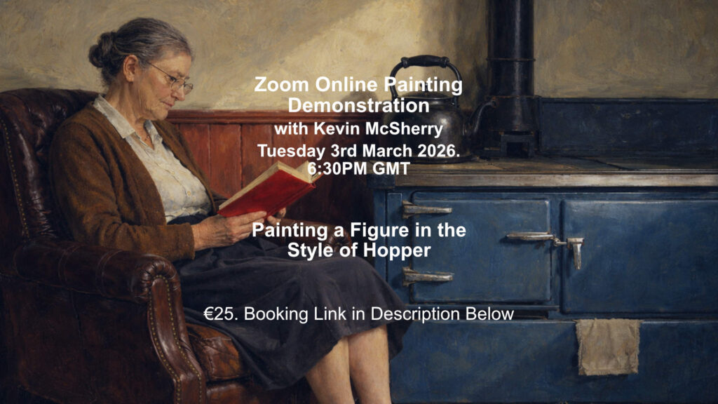 Zoom: Art Tutorial - Painting an Edward Hopper Figure.
