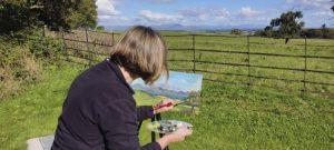 an grianan september 2022 weekend en plein air landscape painting retreat in county louth