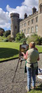 an grianan september 2022 weekend en plein air landscape painting retreat in county louth